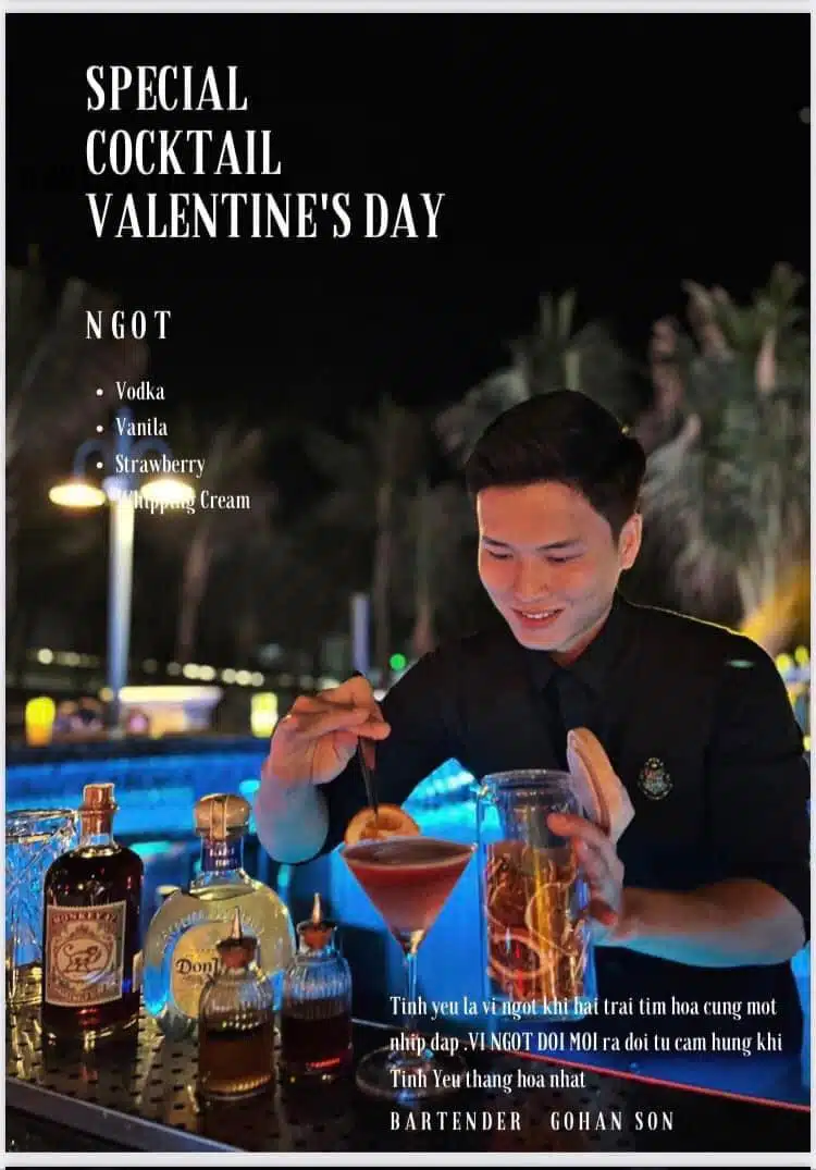 Menu Teatro Club Phú Quốc