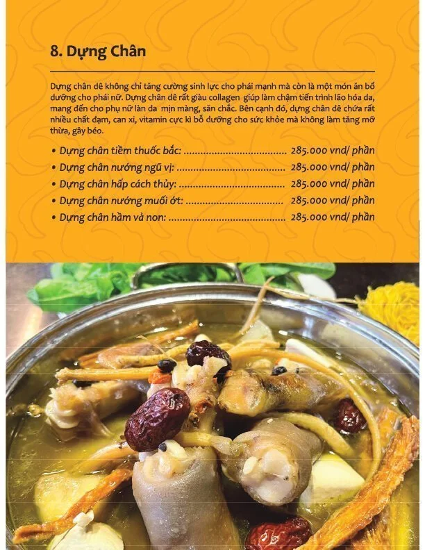 Menu Dê Nghĩa III – Thăng Long