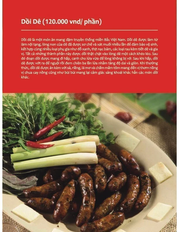 Menu Dê Nghĩa III – Thăng Long