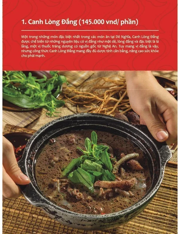 Menu Dê Nghĩa III – Thăng Long